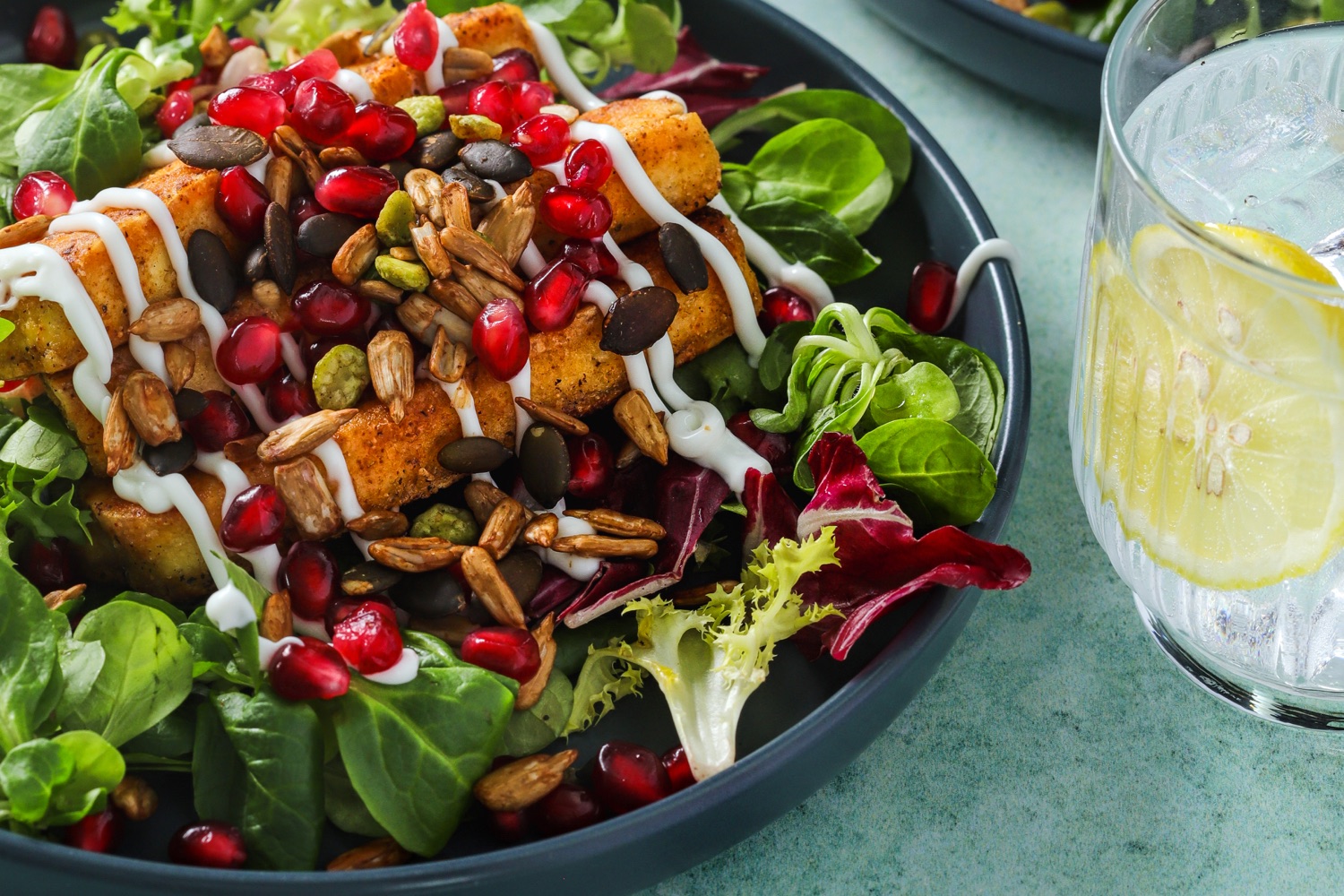 Crispy Paprika Tofu Salad Florette Salad Make It Unfloretteable