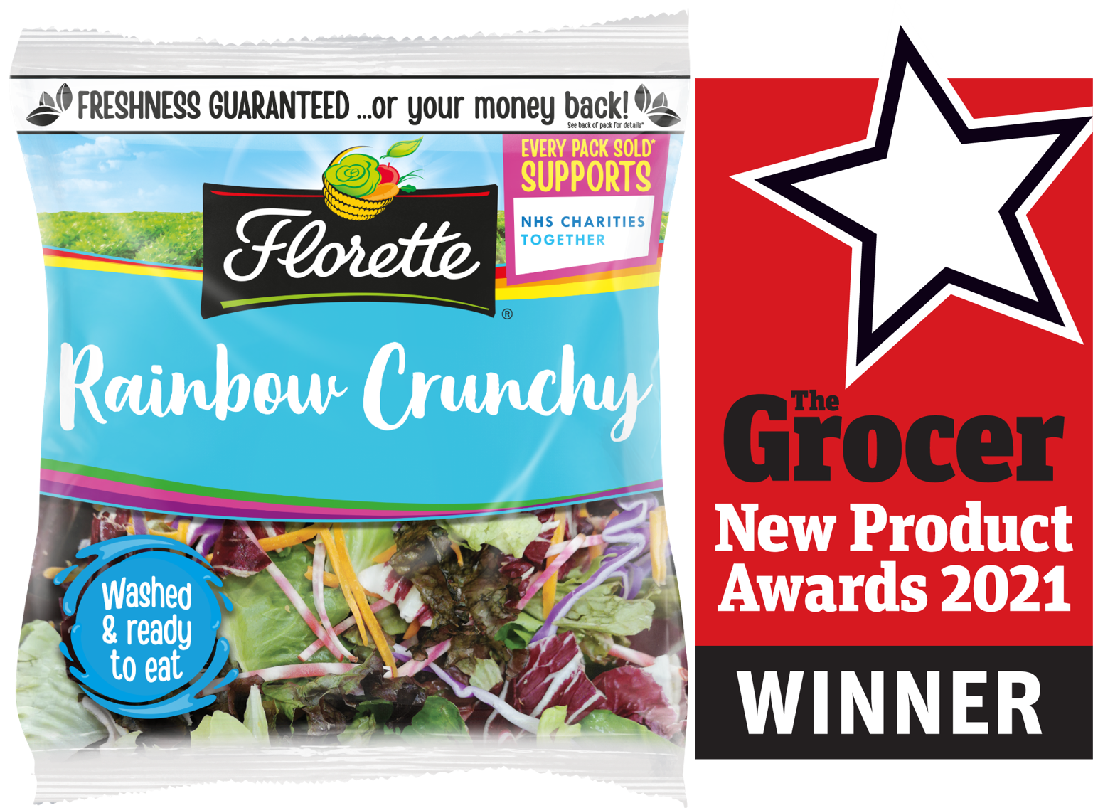 Rainbow Crunchy wins The Grocer’s New Product Awards 2021: Fresh Food category!