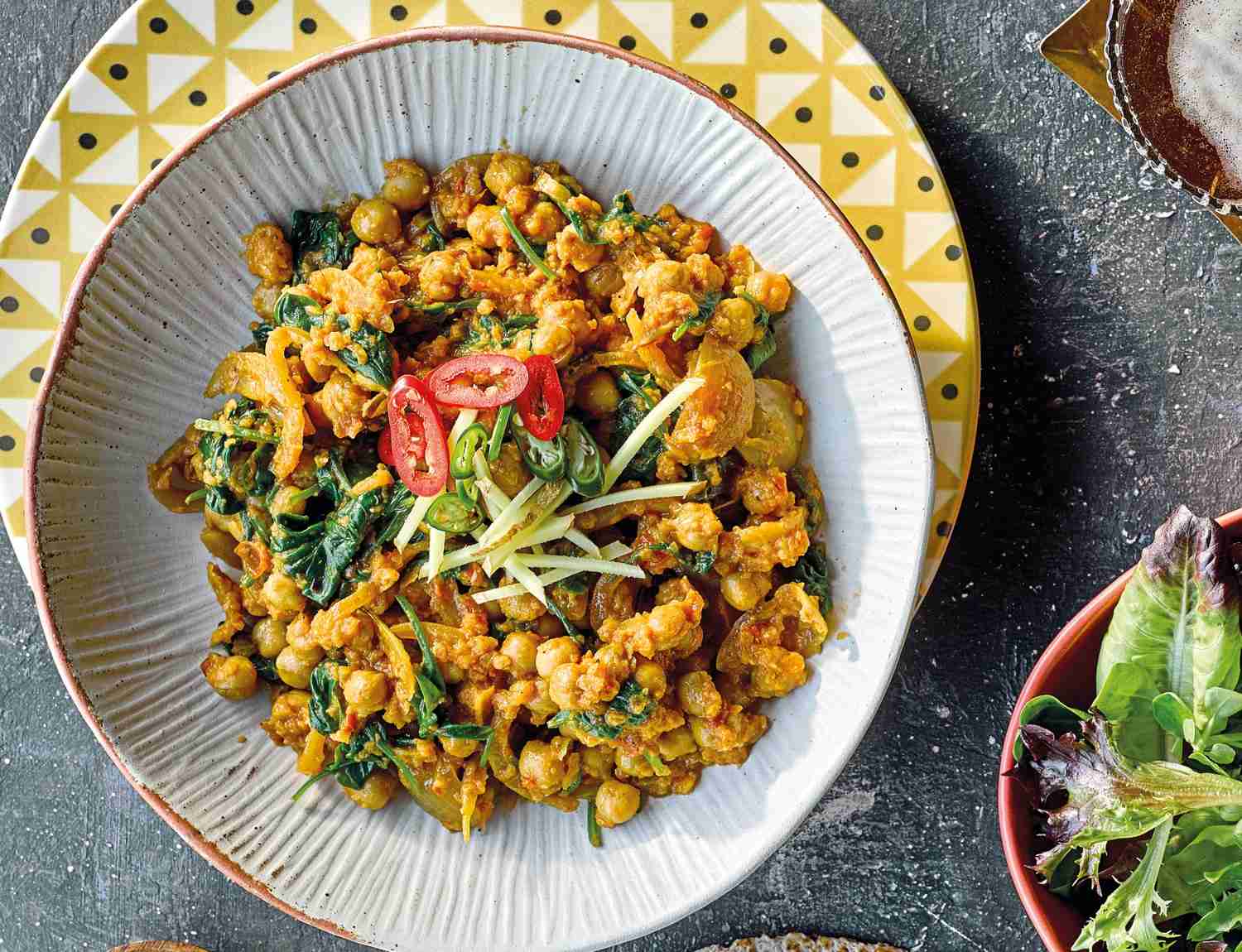 Punjabi Style Chickpea Curry 