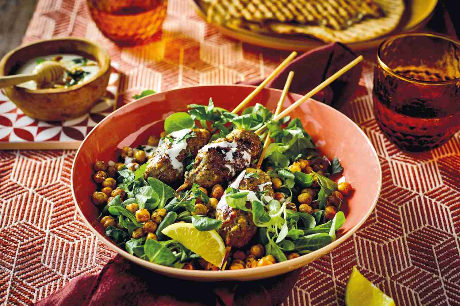 Spiced Koftas with Honey & Chickpeas | Florette Salad | Make it unFloretteable