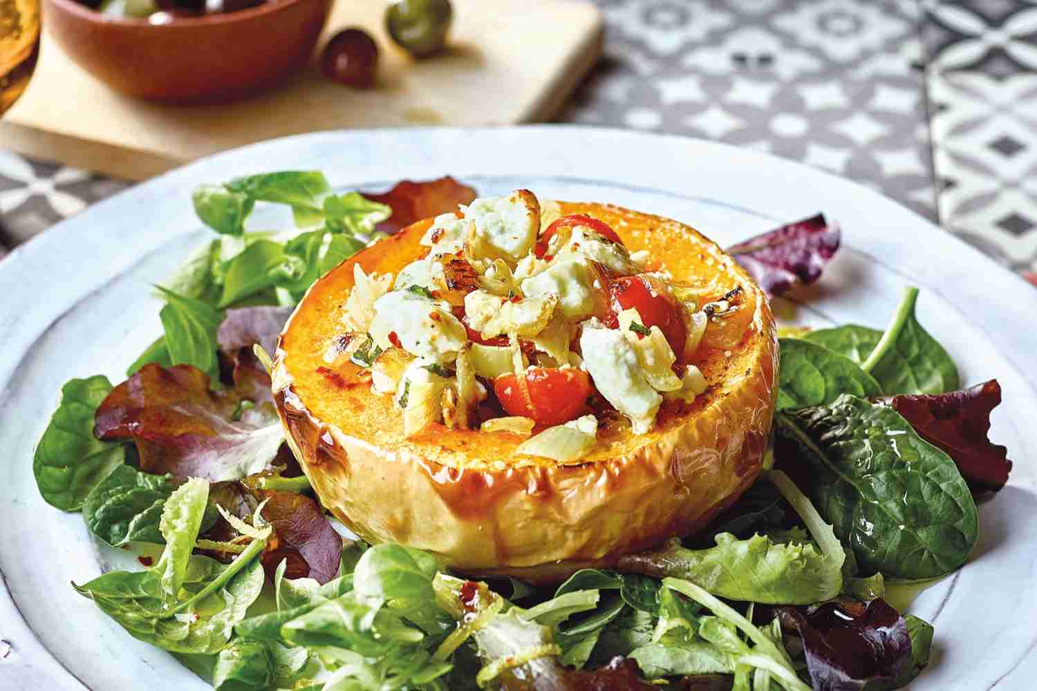 Stuffed Butternut with Feta Salad | Florette Salad | Make it unFloretteable