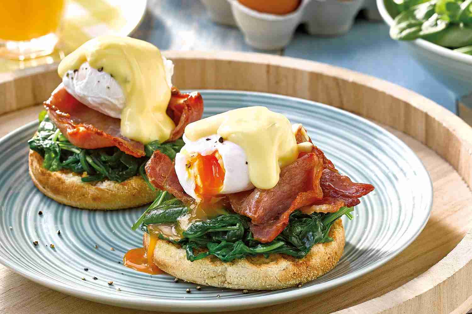 Eggs Benedict with Wilted Spinach | Florette Salad | Make it unFloretteable