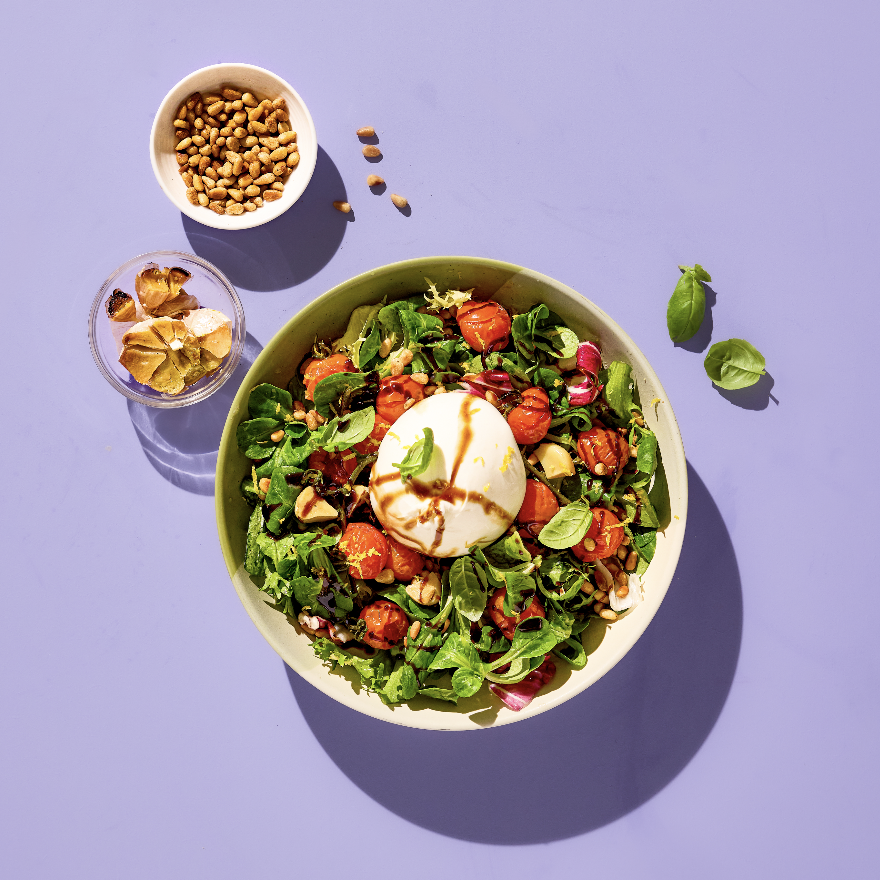 Mediterranean Burrata Bowl | Florette Salad | Crafted by Nature, Perfected by Florette