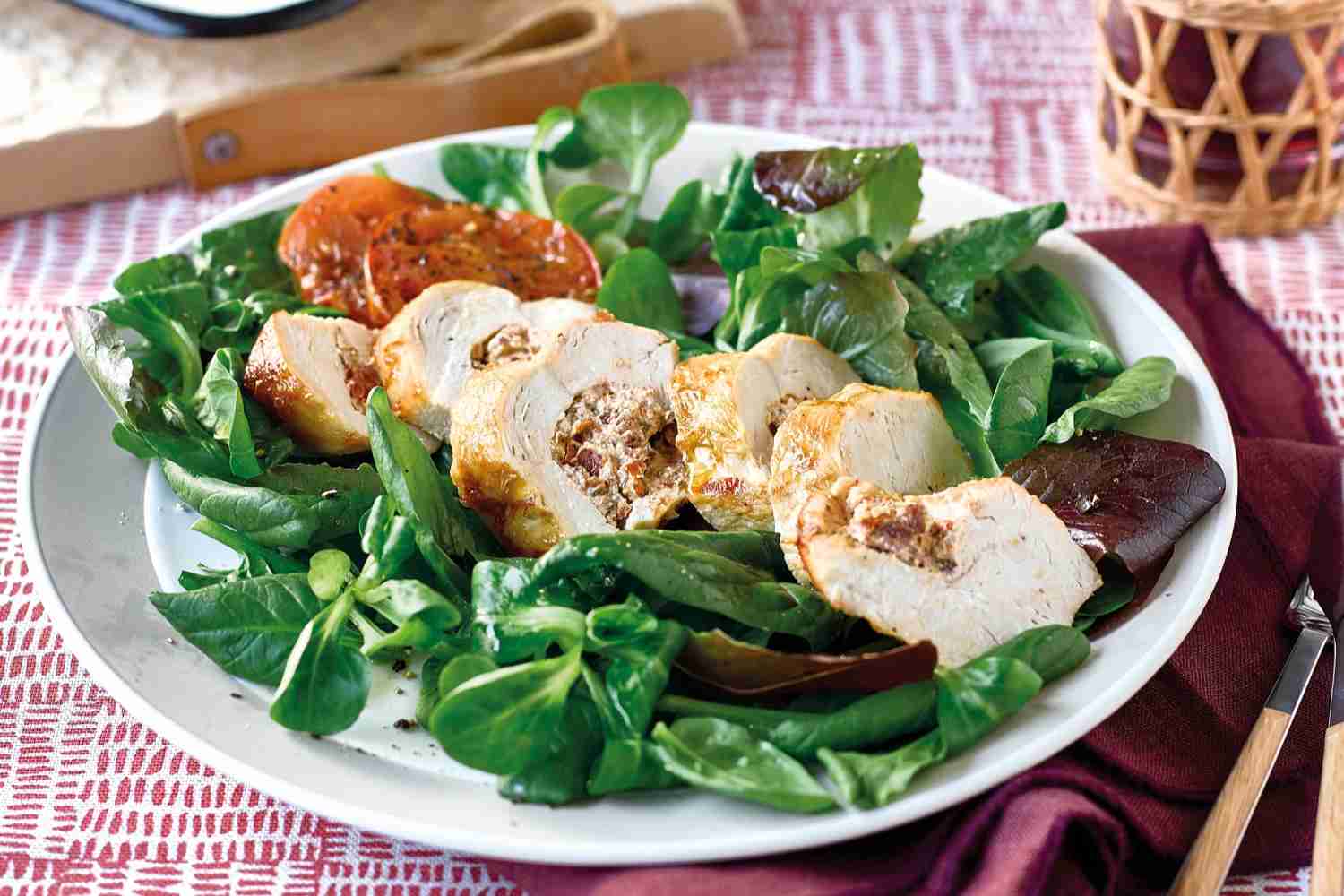 Mediterranean Stuffed Chicken | Florette Salad | Make it unFloretteable