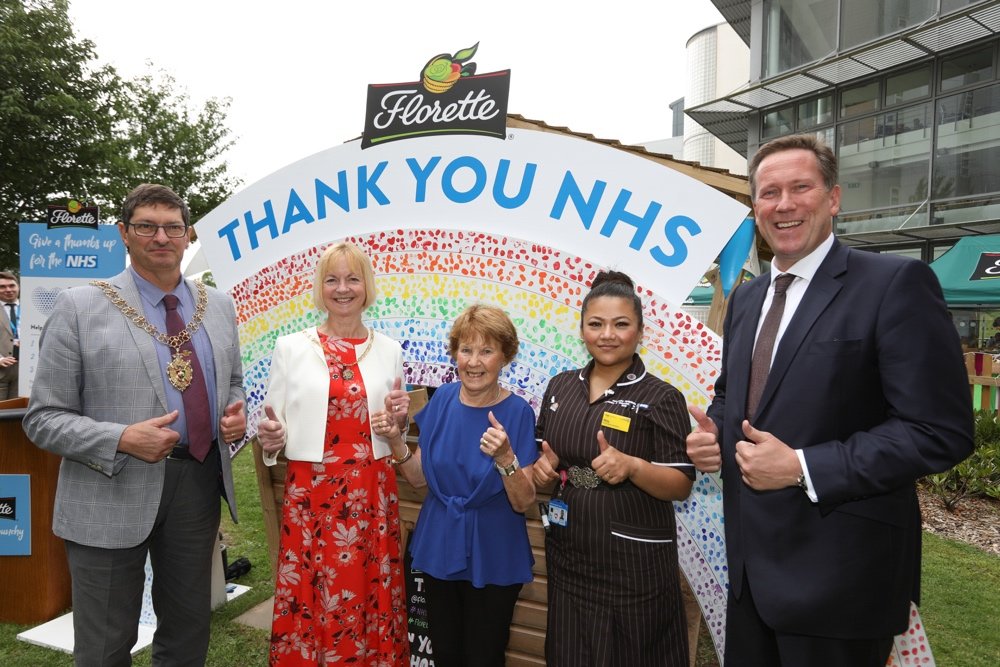 Florette unveils Rainbow to mark NHS, Social Care, and Frontline Workers’ Day