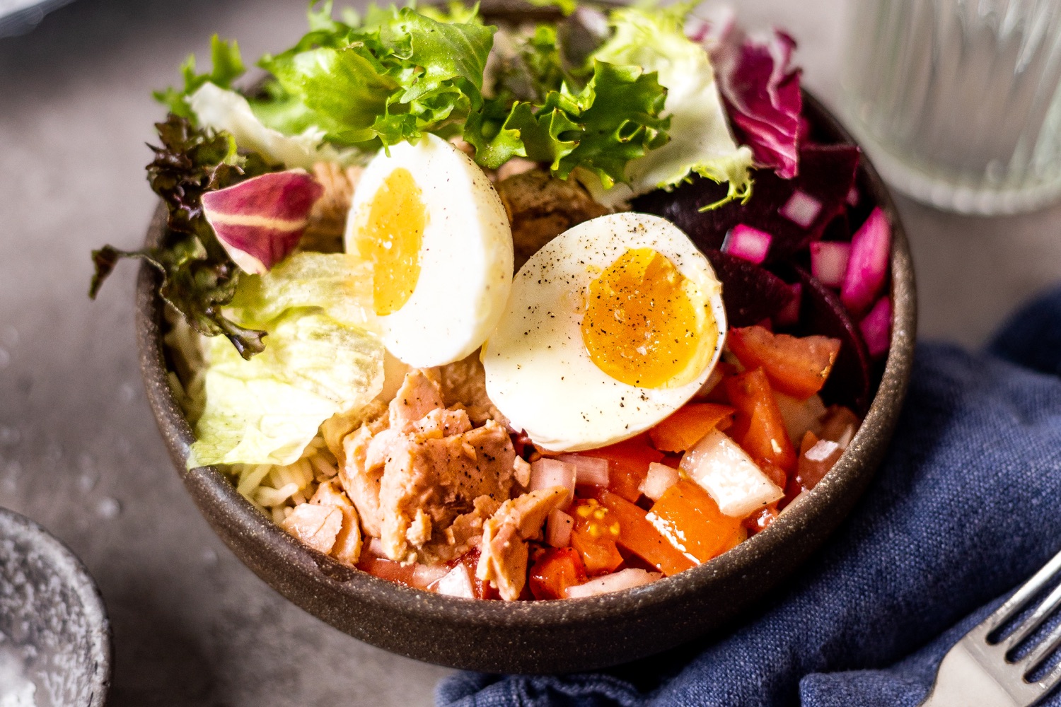 Salmon Poké Bowl Florette Salad Make it unFloretteable