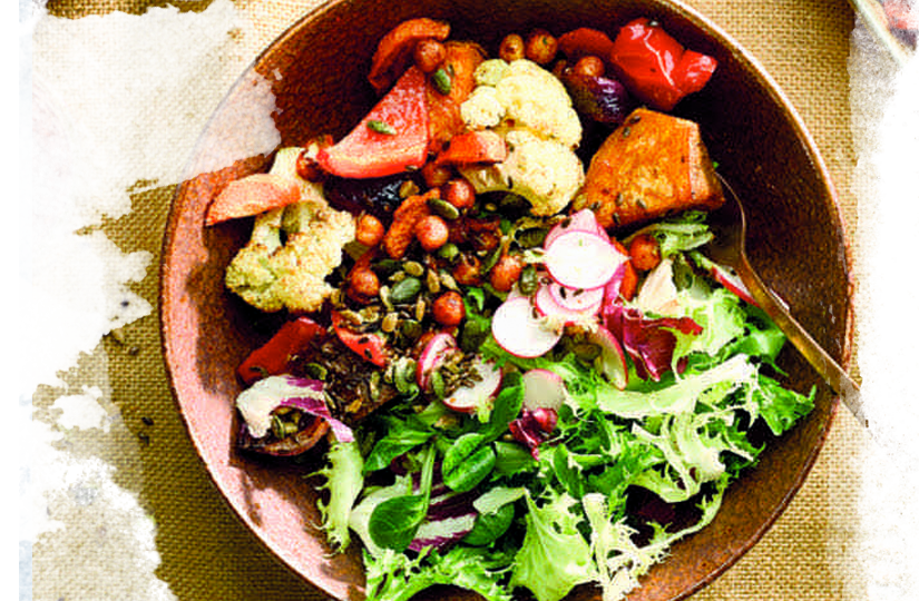Winter Superfood Bowls, Vegetarian Recipe