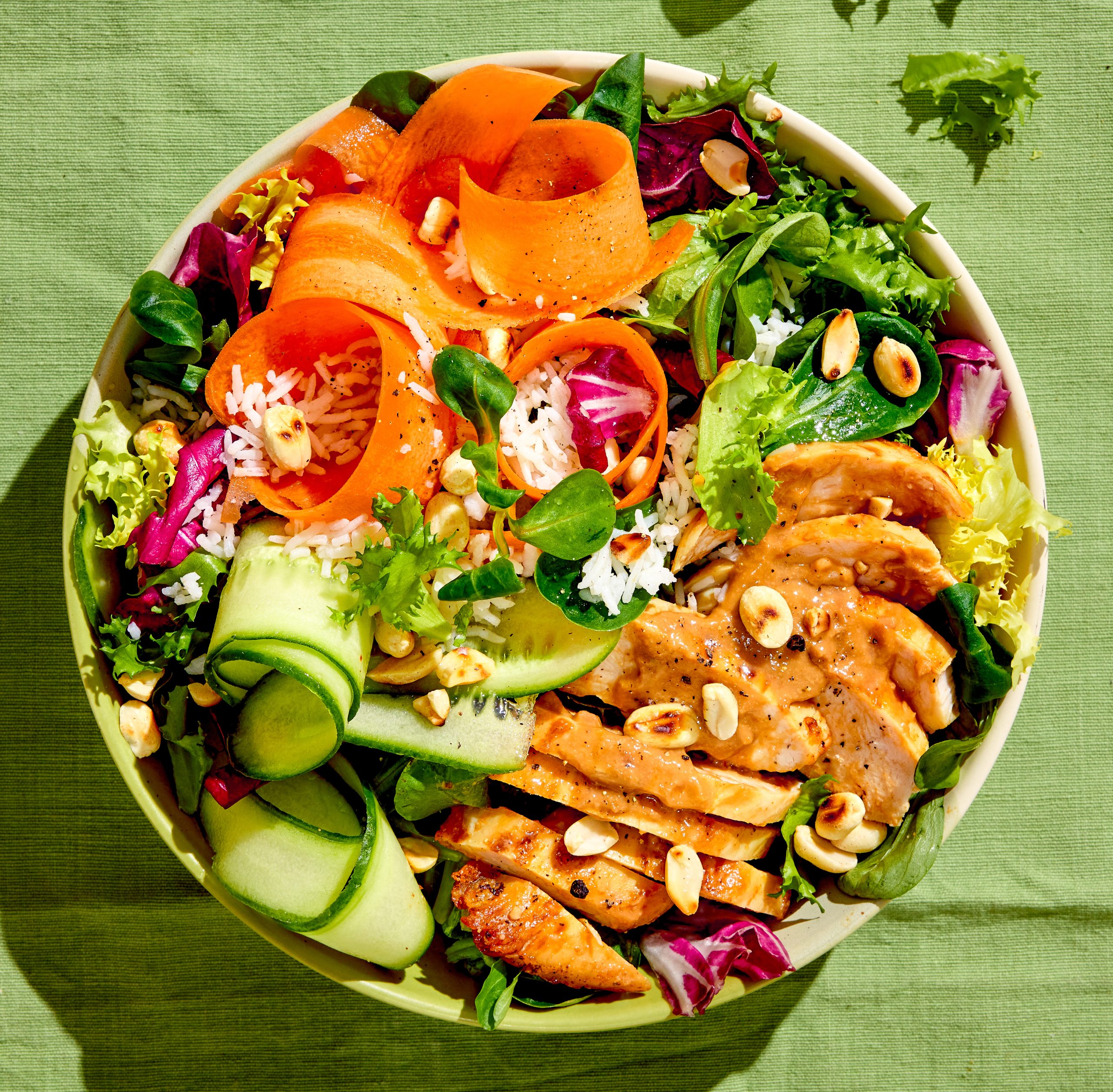 Chicken Satay Buddha Bowl | Florette Salad | Crafted by Nature, Perfected by Florette