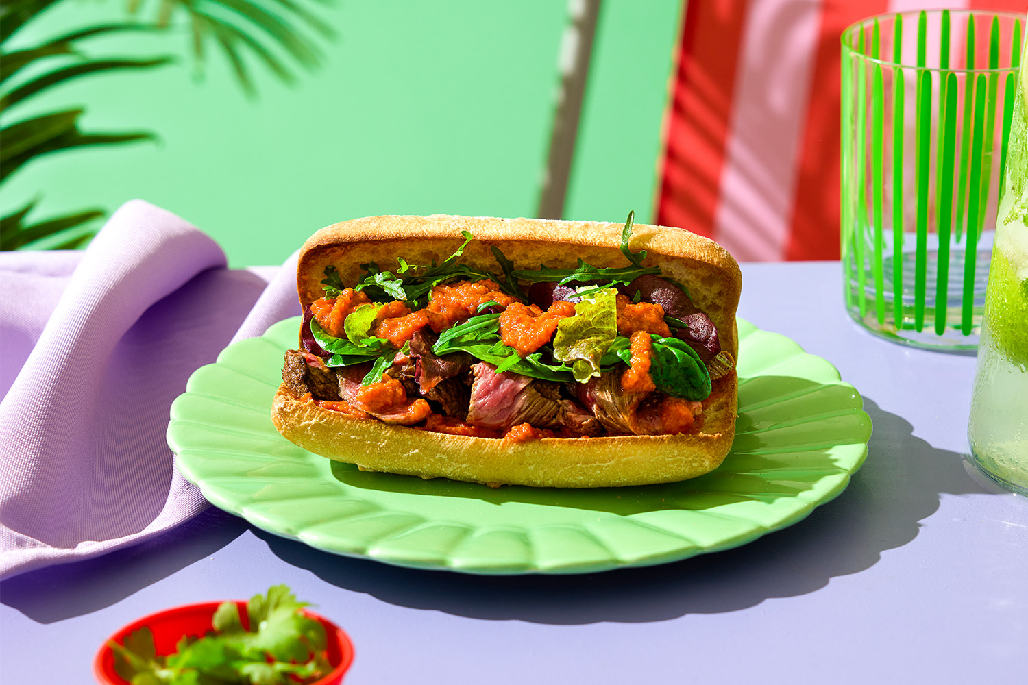 Piri Piri Steak Ciabatta | Florette Salad | Crafted by Nature, Perfected by Florette