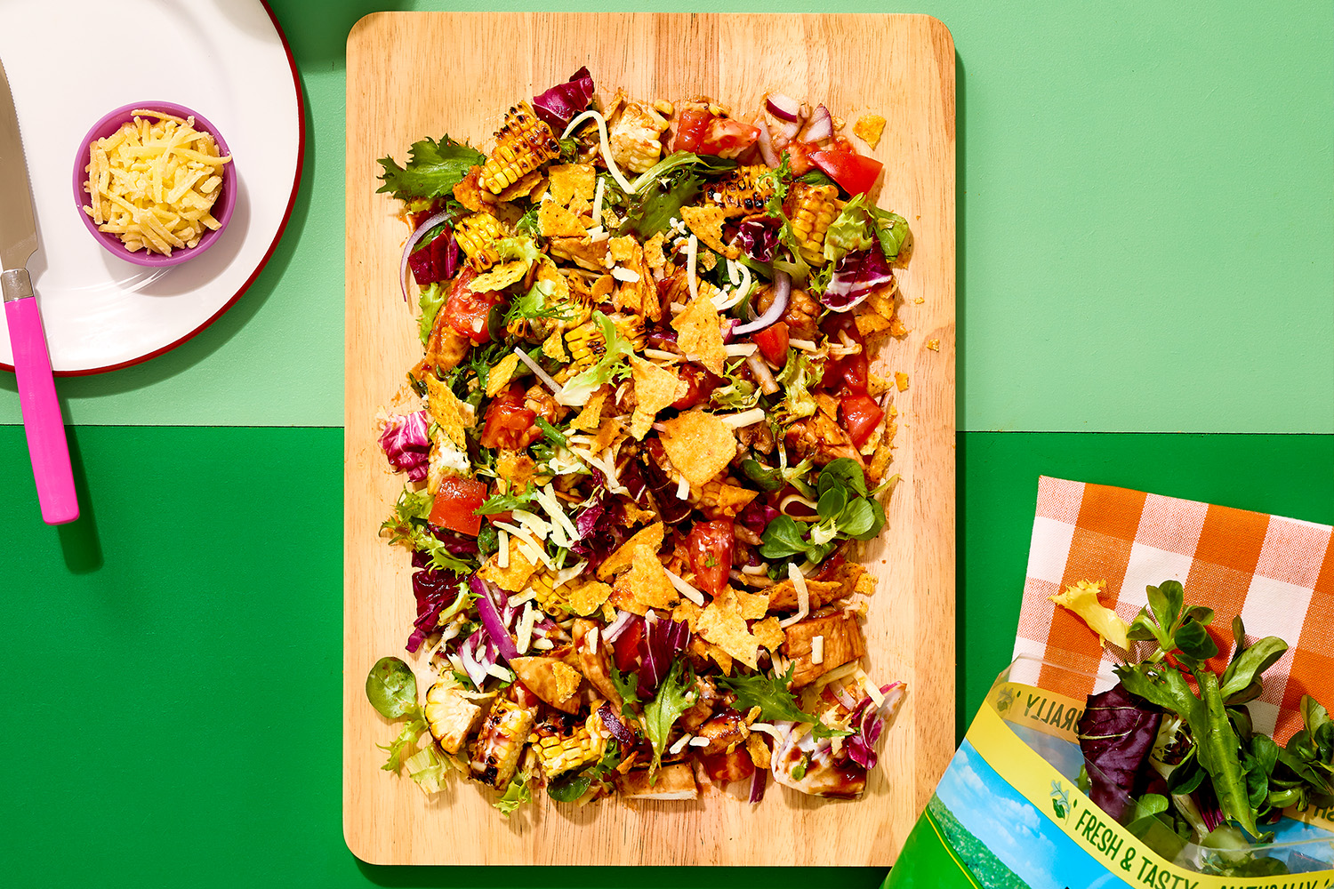 Chopped BBQ Chicken & Nacho Salad | Florette Salad | Crafted by Nature, Perfected by Florette