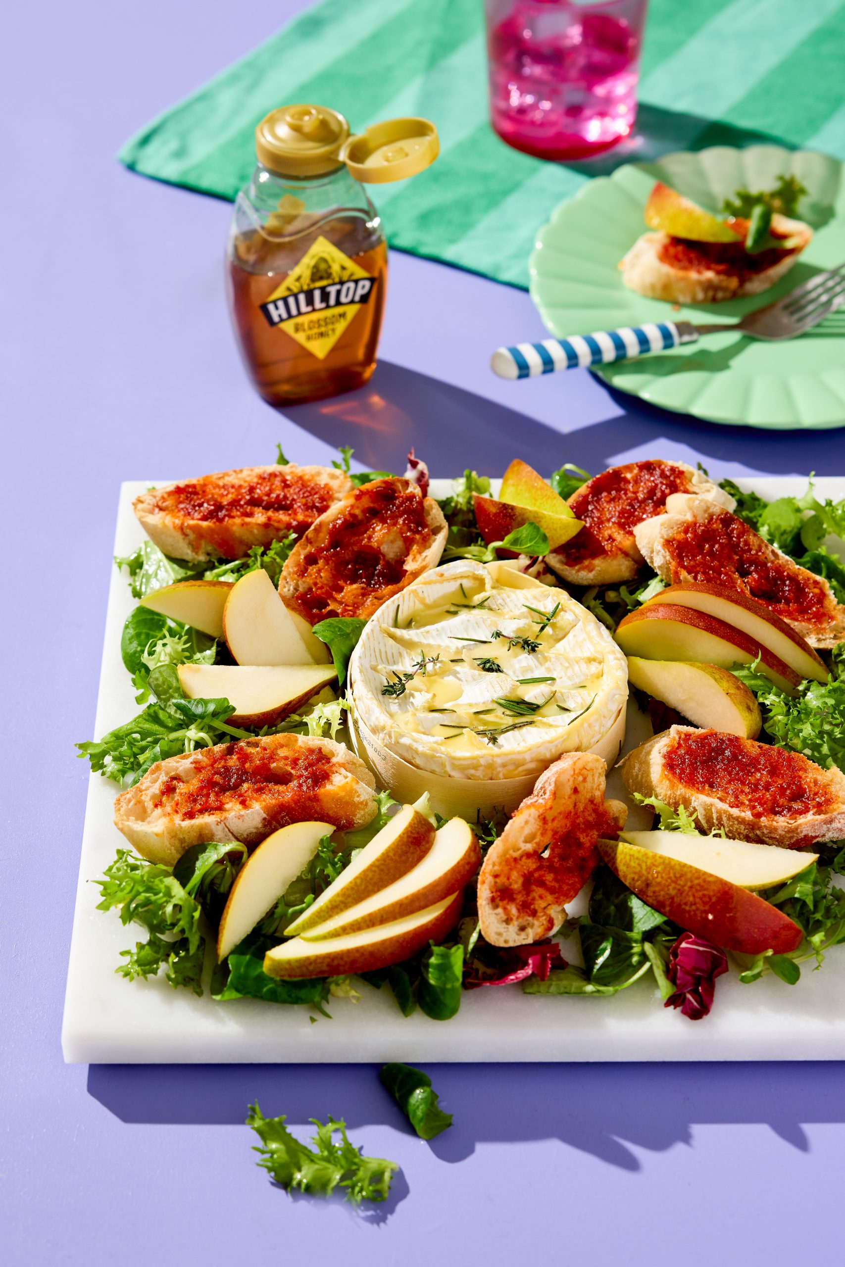 Baked Camembert With Nduja And Honey Toast | Florette Salad | Make it unFloretteable