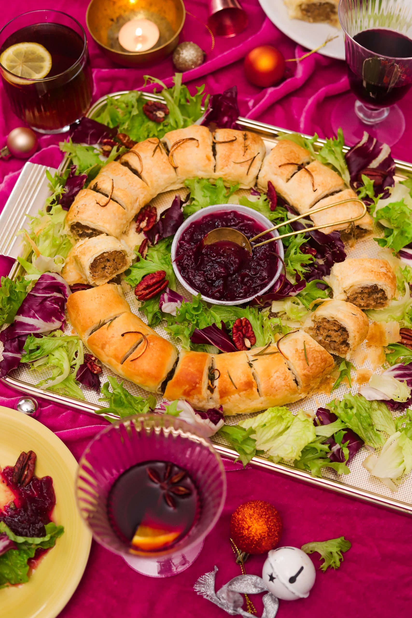 Vegan Christmas Wreath | Florette Salad | Make it unFloretteable