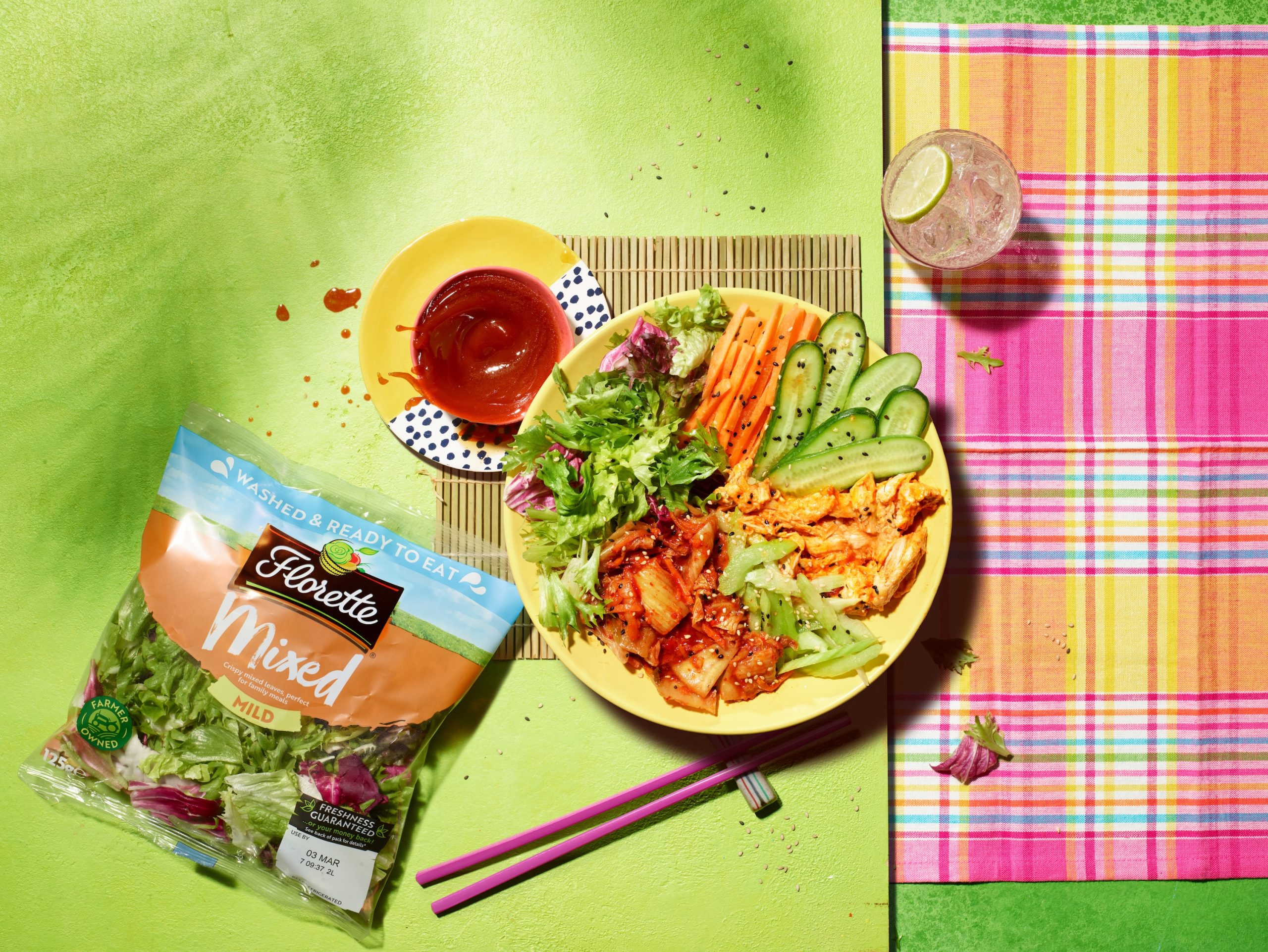 Kimchi Salad Bowl | Florette Salad | Make it unFloretteable