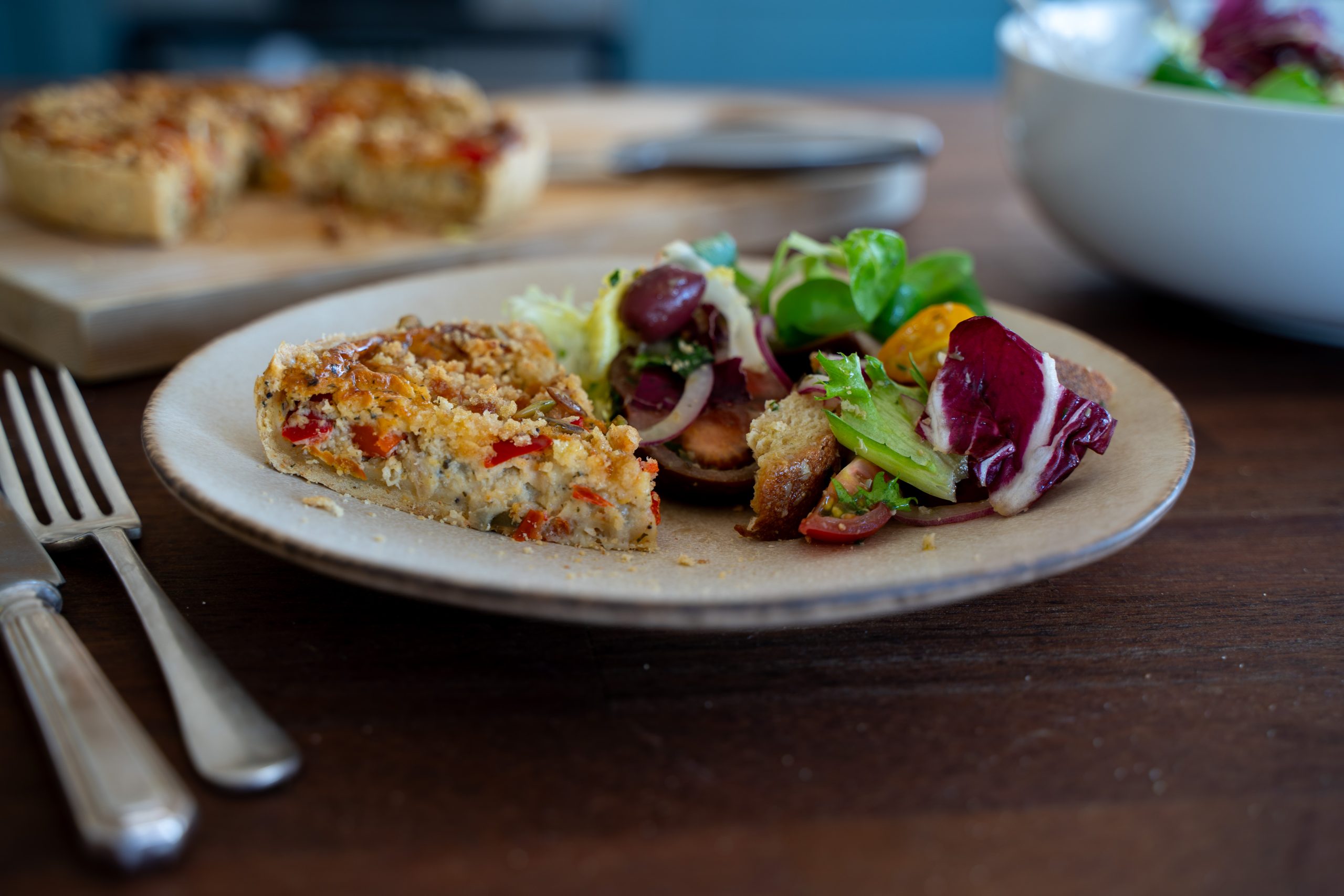 Rustic Panzanella Salad | Florette Salad | Make it unFloretteable