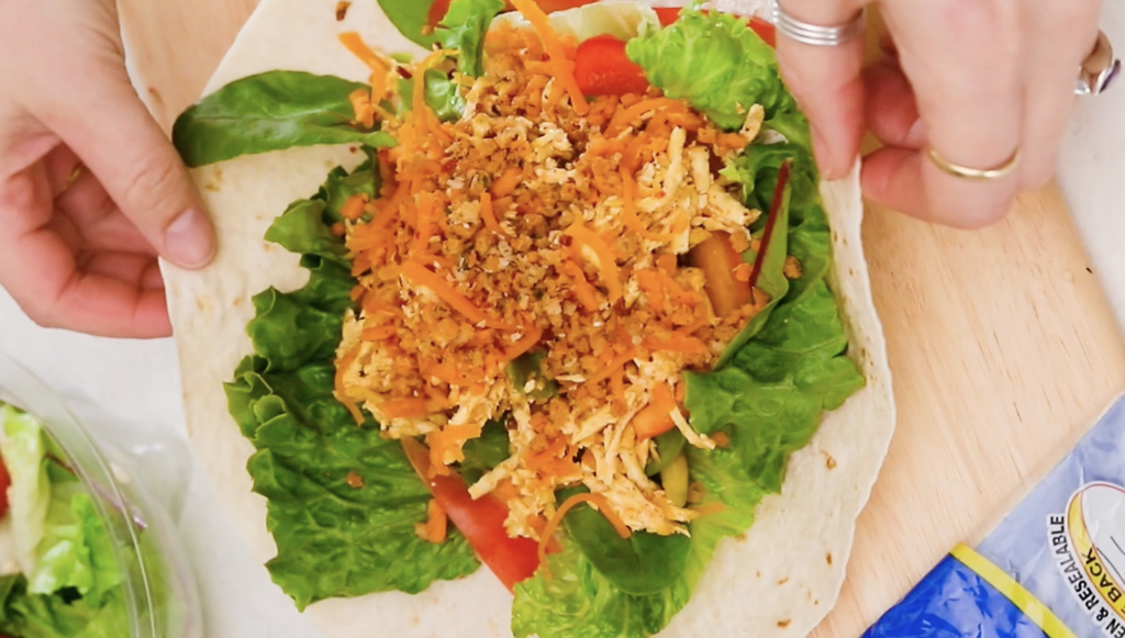 Peri-Peri Tofu Wraps | Florette Salad | Make it unFloretteable