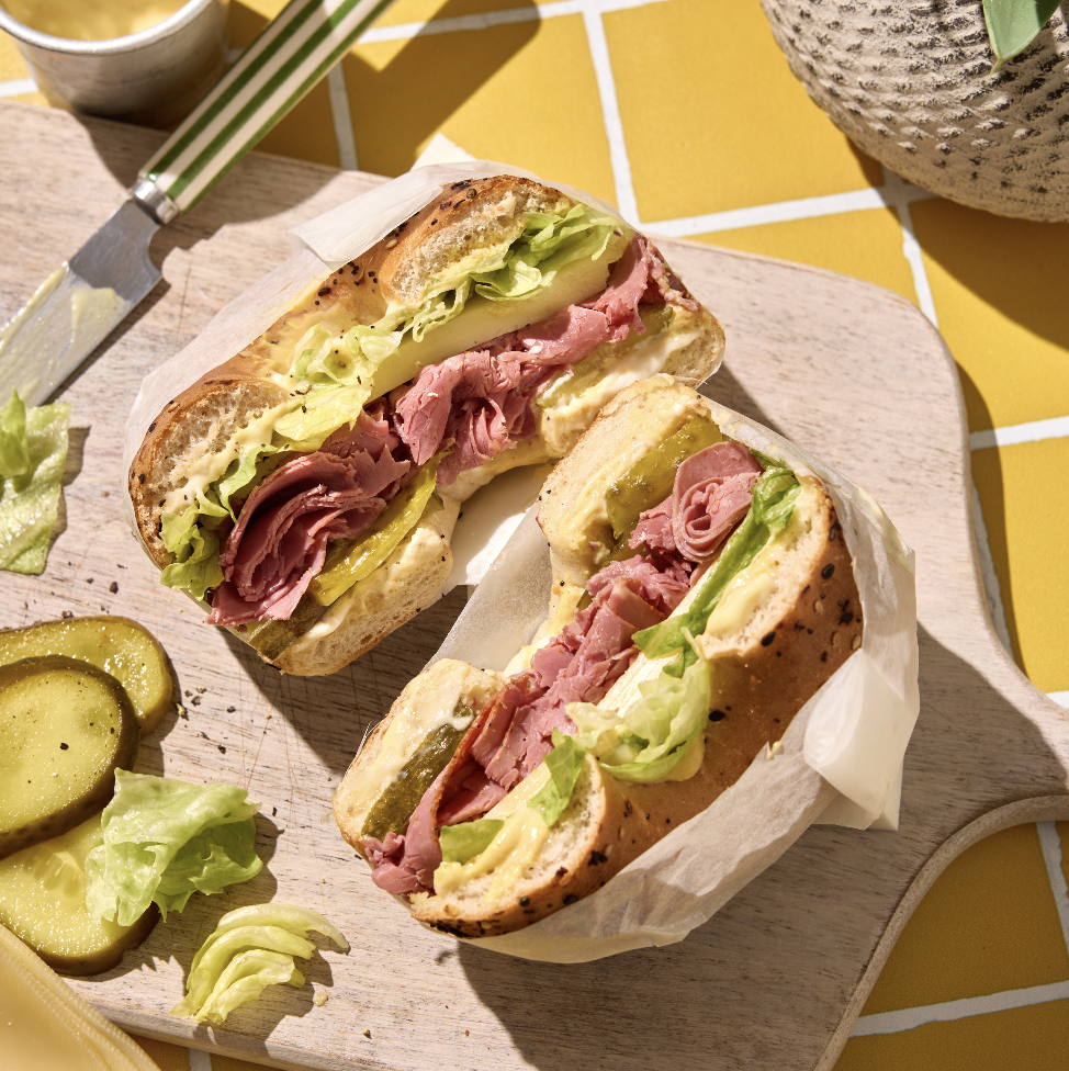 Pastrami Bagel | Florette Salad | Crafted by Nature, Perfected by Florette