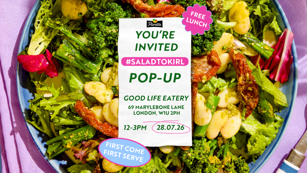 Florette brings viral #SaladTok trend to life with FREE maximalist salad pop-up in Central London